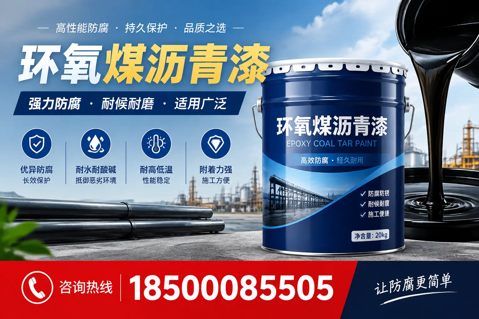 环氧煤沥青漆在不同气候条件下的表现分析,新余适用性